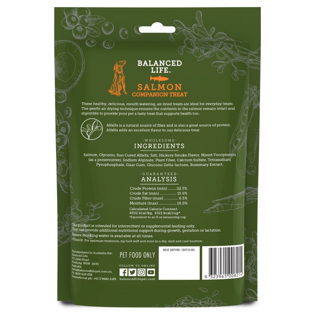 Balanced Life Companion Treat Salmon For Dogs 140G